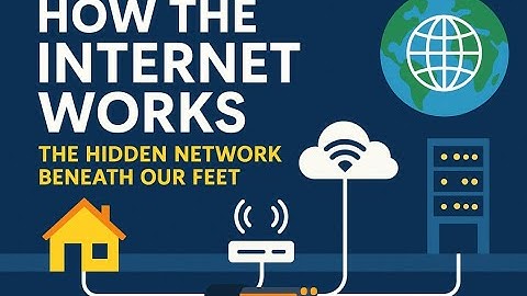 How the Internet Works 🌐 | The Hidden Network Beneath Our Feet (Explained Simply & Free)