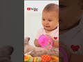 Playing with cat  baby cute  baby funny