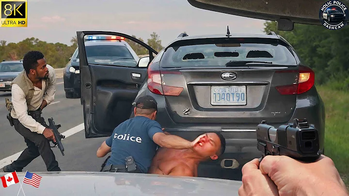 Most BRUTAL High-Speed Police Chases of 2025 – Caught on Dashcam #1