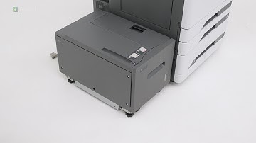 CS943/CX942/CX943/CX944 and MX930/CX930/CX931—Installing the 2000-sheet tray