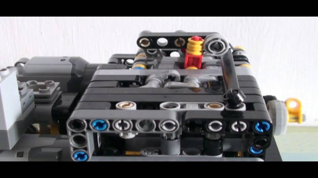Sheepo's mini gearbox ( Lego 4 speed transmission PF motorized RC