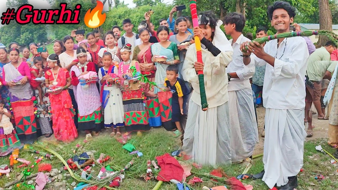 Gurhi Special || Tharu संस्कृतिक गुर्ही प्रव | Naag Panchami | 💓🔥 