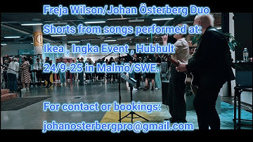 Freja Wilson, Johan Österberg Duo /Shorts, Ingka group/Ikea/Hubhult 240925 Malmö,Swe