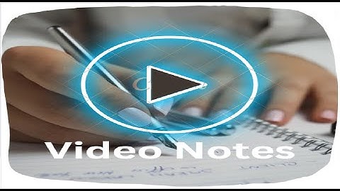 Video-Notes - The Smartest Notes Taking Chrome Extension