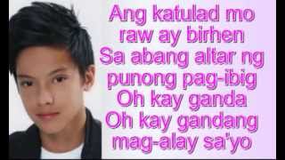 Binibini - Daniel Padilla Lyrics (Full Version) chords