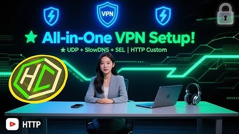 How to Create All-in-One VPN Server | HTTP Custom with UDP, SlowDNS & SSL Setup