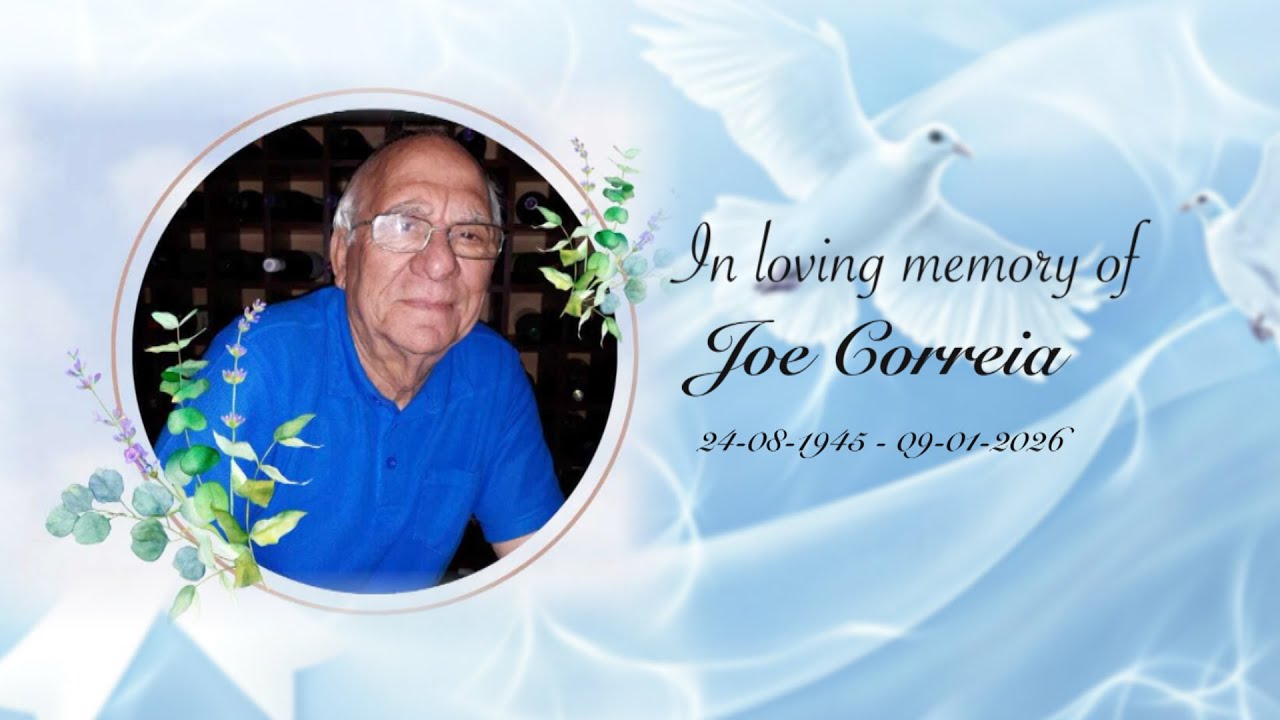 In loving memory of Joe Correia