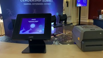 Onsite Badge Printing and Check in made simple