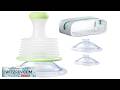 VEVOR Airway Clear Device 3 Multi size Mask 1 Storage Bag