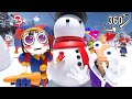Pomni & Friends Having Fun in the Snow! Winter Vacation Special ☃️❄️😂 (TADC Fan Animation) | VR 360°