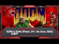 DOOM Highlights: The Shores of Hell- E2M5 &amp; E2M6 &amp; E2M9 (Pistol, UV+, No Save, 100%)