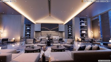 DXR Raytracing New Chinese Style Interior public sale department in Unreal engine 4 (RTX 2080TI)