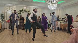 Surprise Engagement Bhangra Performance 2023 | Harsh & Vanshika