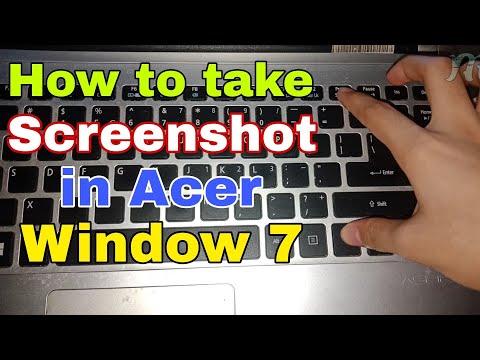How to take a Screenshot in Window 7 Acer laptop hqdefault