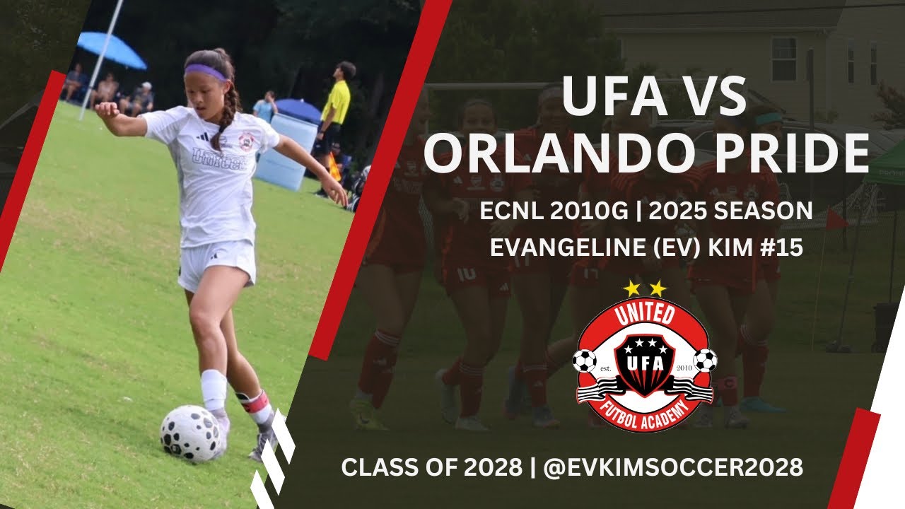 UFA vs Orlando Pride Sept 2025 ECNL Southeast