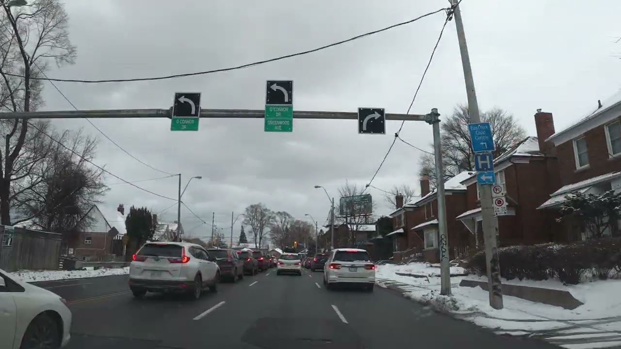 Daily Commute in Toronto 🚗 | Real-Time City Driving