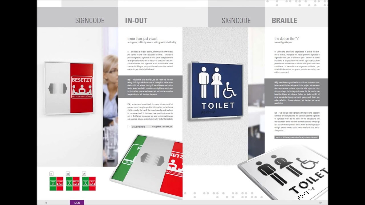 unique sign system signcode by kd - YouTube