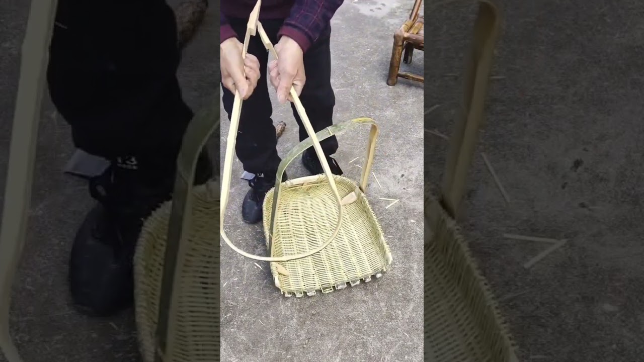 Ancestral craftsmanship Bamboo weaving craftsmanship