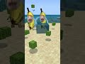 サボテンの上のバナナ猫を助けよう #マイクラ #猫ミーム #bananacat