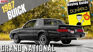 How To Purchase A Buick Grand National - 1987 Grand National For Sale BTW | REVIEW SERIES Buick Grand National What To Look For When Purchasing Buyers Guide