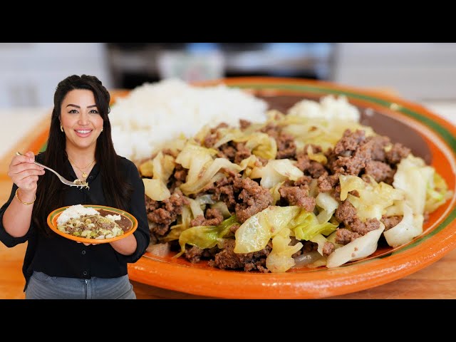 Smothered Cabbage - Budget Delicious