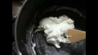 Домашен пластилин/ Моделираща паста със сода бикарбонат - етап 2
