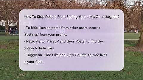 How To Stop People From Seeing Your Likes On Instagram? - Everyday-Networking