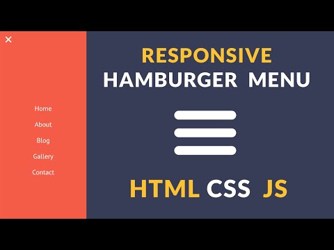 Responsive Hamburger Menu