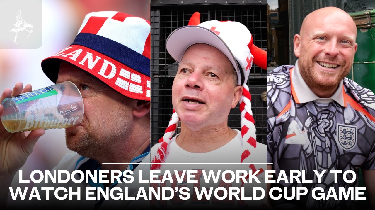 ‘I’ve got an appointment with Dr. Congo’: Londoners leave work early for England’s World Cup game ‘I’ve got an appointment with Dr. Congo’: Londoners leave work early for England’s World Cup game