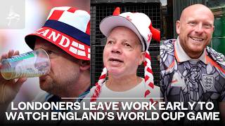 Ive got an appointment with Dr. Congo: Londoners leave work early for Englands World Cup game