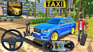 Taxi Sim 2020 Android Gameplay | Driving 4x4 SUV Prado In Miami Taxi Car | Taxi Sim 2022 Evolution screenshot 3