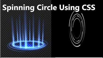 Spin Wheel using CSS & JavaScript  | CSS spinning circle tutorial