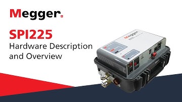 Megger SPI225: Hardware Description and Overview