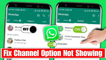whatsapp channels option not showing | whatsapp par channel ka option nahi aa raha hai