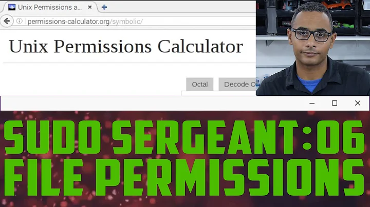 sudo Sergeant 06 - File Permissions