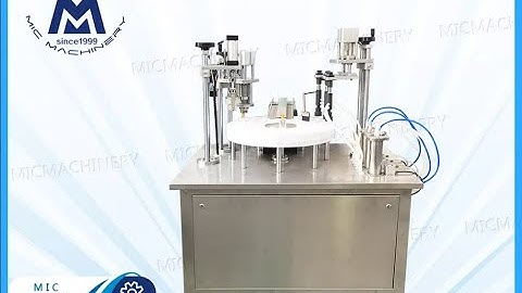 Semi Automatic Perfume Filling And Sealing Machine： how machine fill perfume into bottle.
