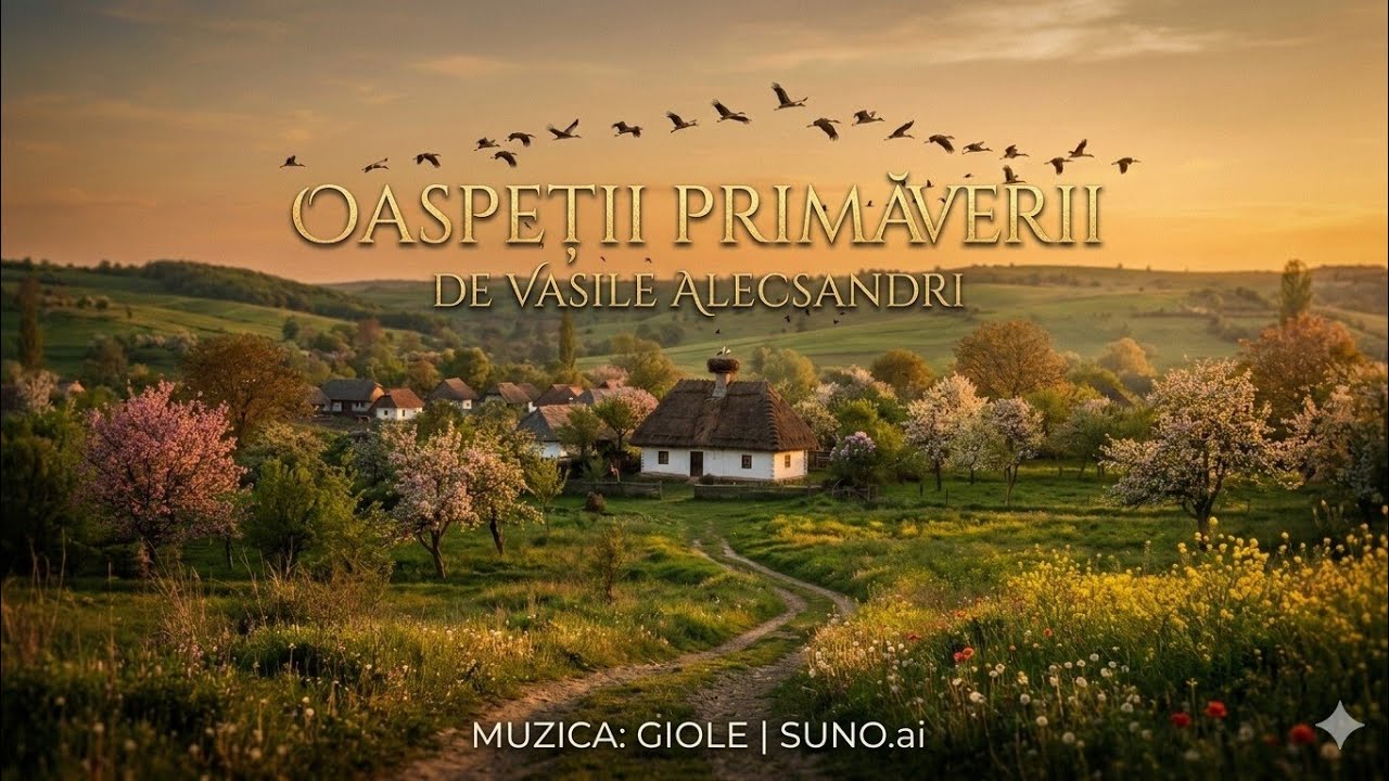 Oaspeții primăverii de Vasile Alecsandri | Giole | SUNO.ai 🎶