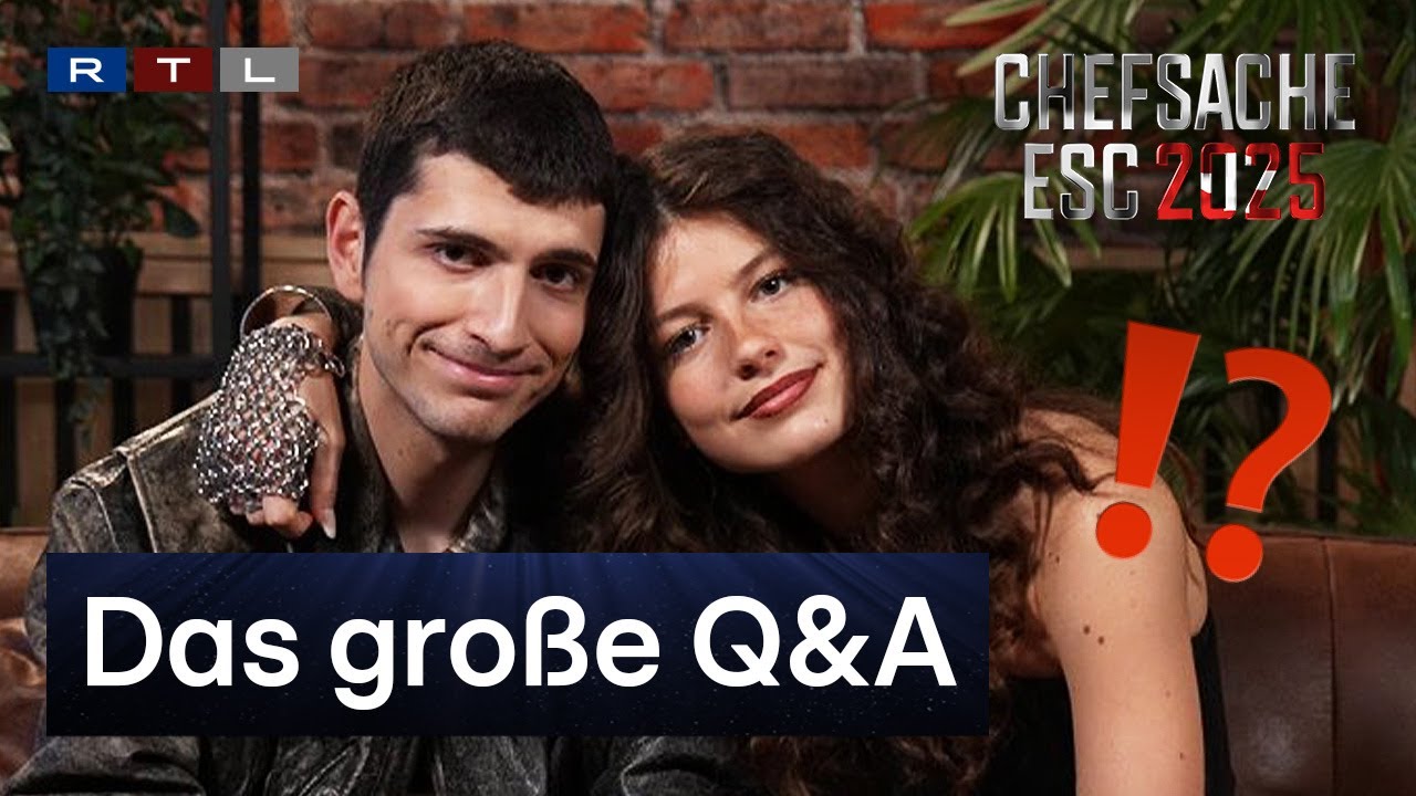 Unsere STARS für BASEL ABOR & TYNNA im großen Userfragen-Q&A 💥 | Chefsache ESC 2025 🎤