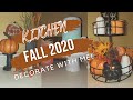 FALL Decorate with Me 2020 | Fall Farmhouse Kitchen Decor