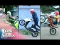 Boy, Mondy Dan Tristan Adu Gaya Freestyle Motor [Anak Jalanan] [4 Januari 2016]