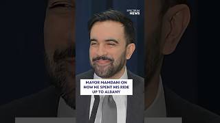 Mayor Mamdani on what he does on his trips up to Albany