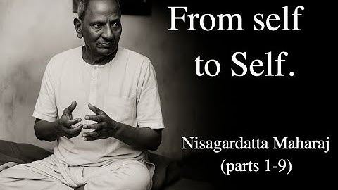 From self to Self.  Nisargadatta Maharaj. (Collection)