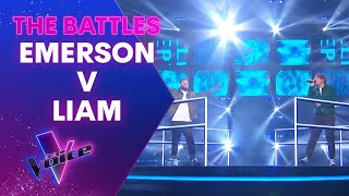 Emerson V Liam : John Newman&#39;s &#39;Love Me Again&#39;  | The Battles | The Voice Australia