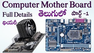 What is Computer mother board Part 1 in Telugu