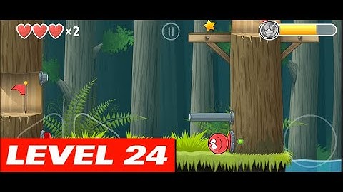 Red Ball 4 Level 24 Walkthrough Playthrough Video 100% Achievements