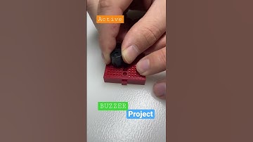 Easy Arduino Project with Active Buzzer for Beginners #arduino #electronics #electrician #diy