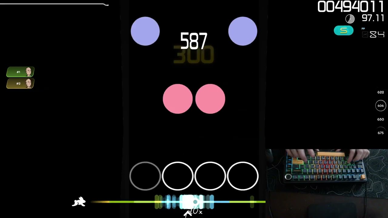 osu mania reform dan 2nd clear 96.9%