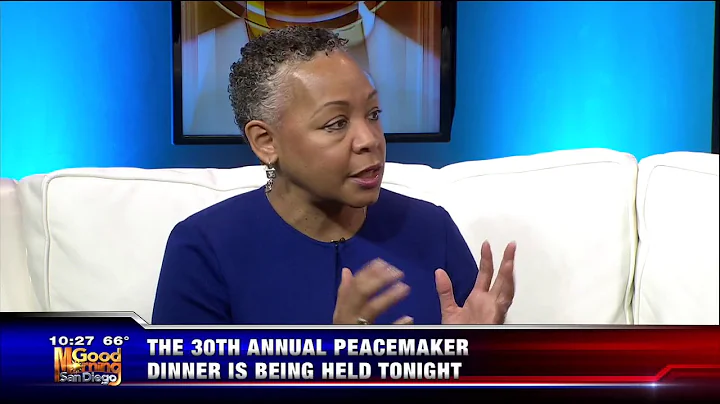 Peacemaker Awards 2018 KUSI Steve Dinkin and Lisa Borders