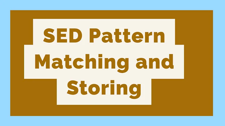 #12 SED in Linux Shell Part 2 | Matching String using & (ampersand) | Remember patterns with \1 & \2