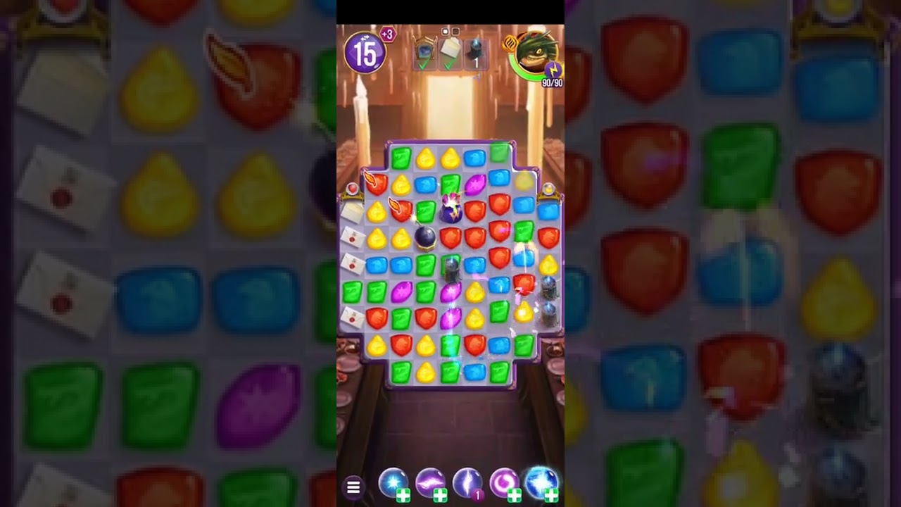 Harry Potter: Puzzles & Spells level 2091 no boosters